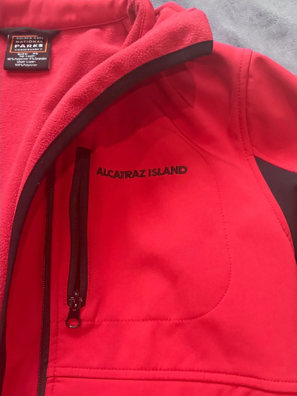 Red Alcatraz Jacket